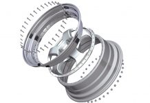 O que é uma roda de 3 peças?